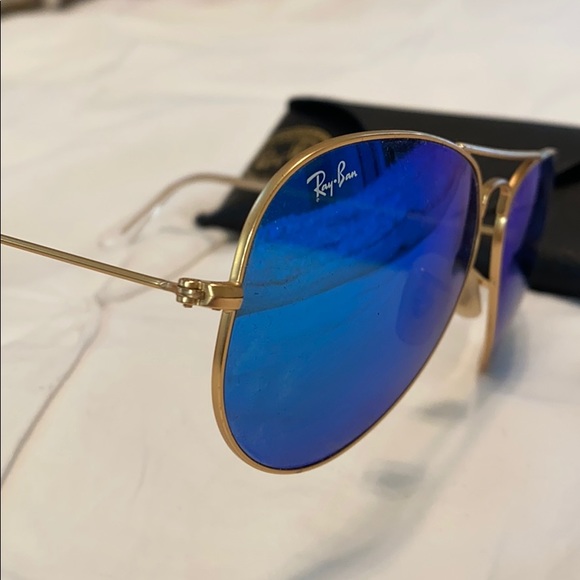 Ray ban aviator blue flash - Picture 3 of 3